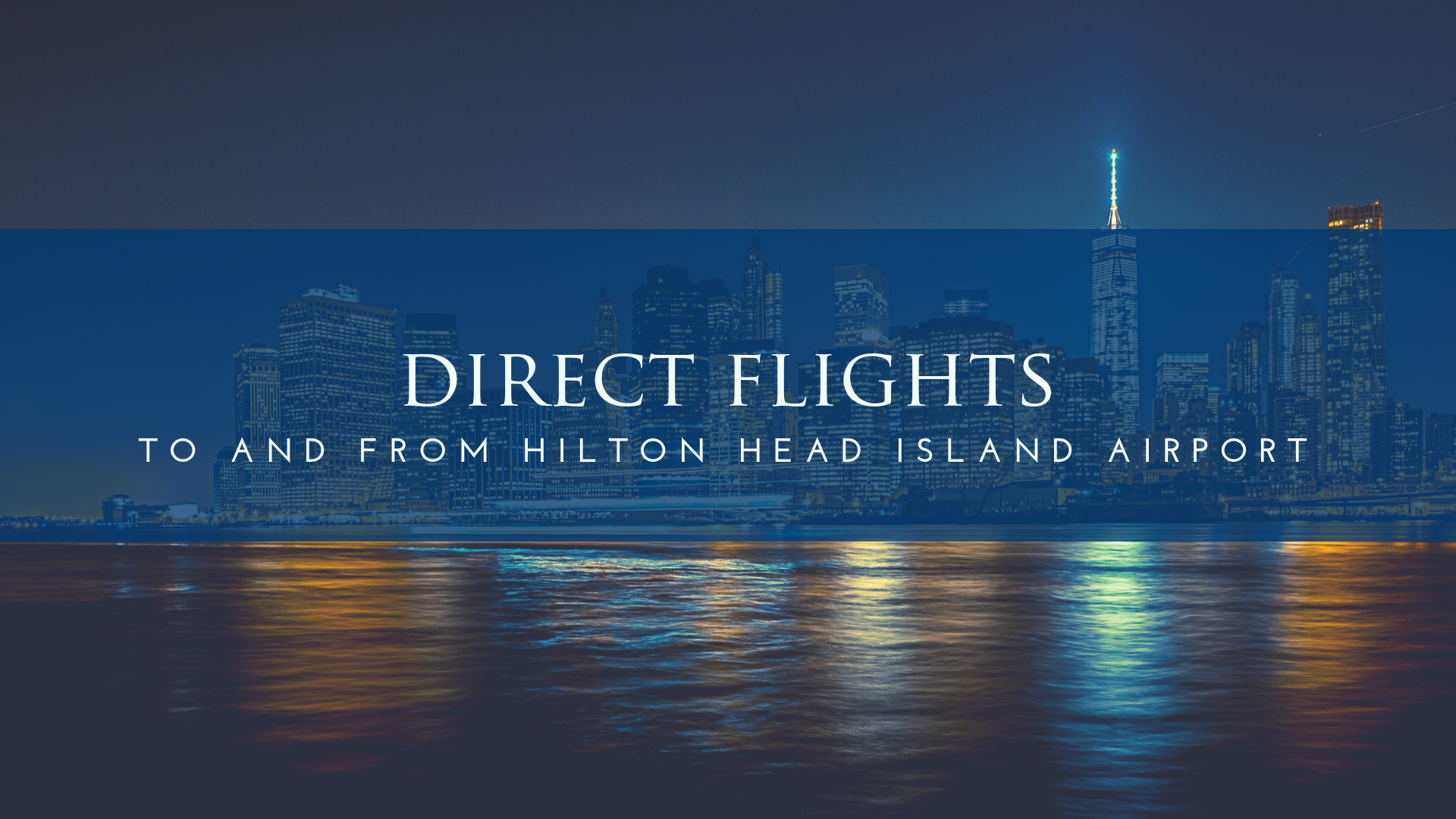 Hilton Head Island Direct Flights